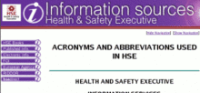 HSE site in a graphical browser